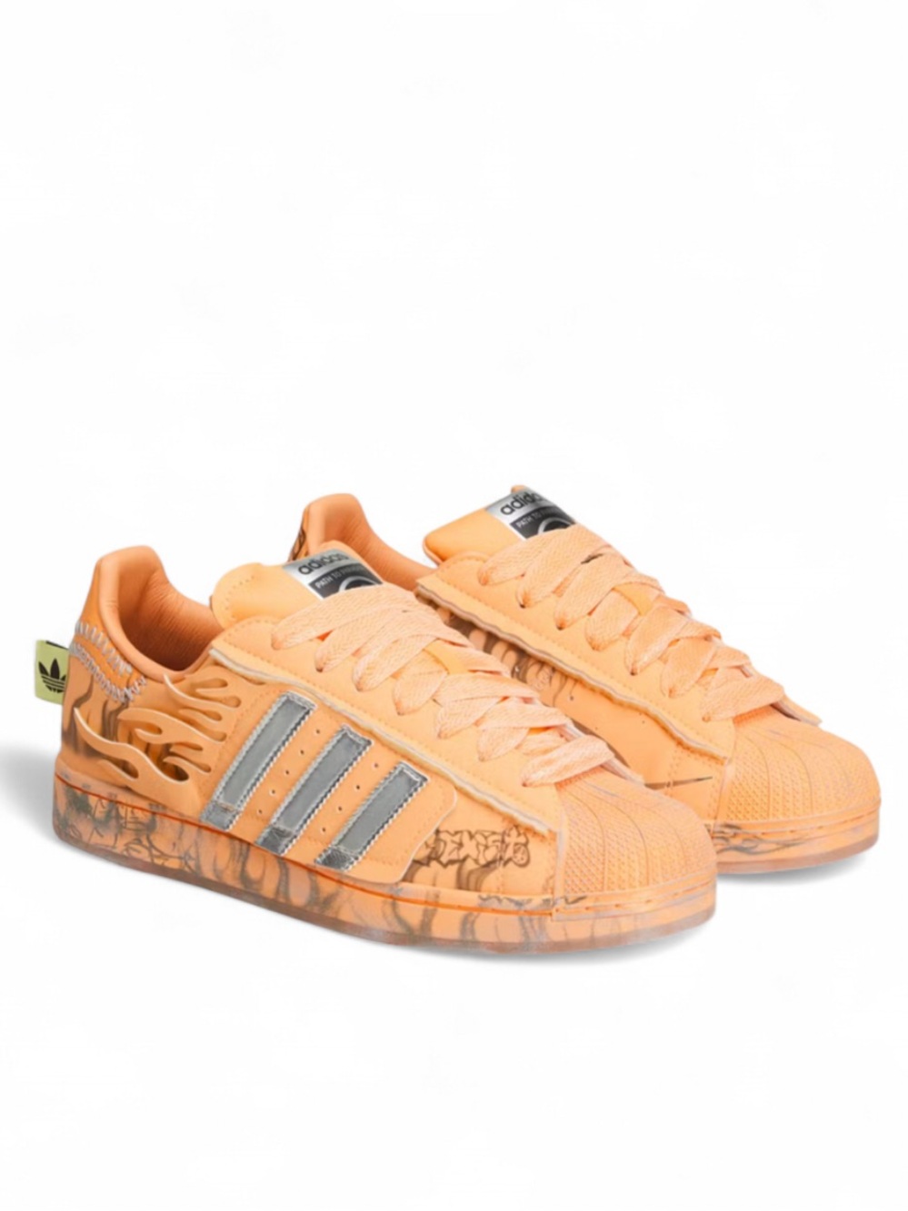 NWT/Deadstock Adidas x Hellstar Superstar 2 Sneakers Size US Men 9.5
